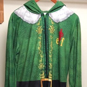 One Piece Zippered Elf PJs
